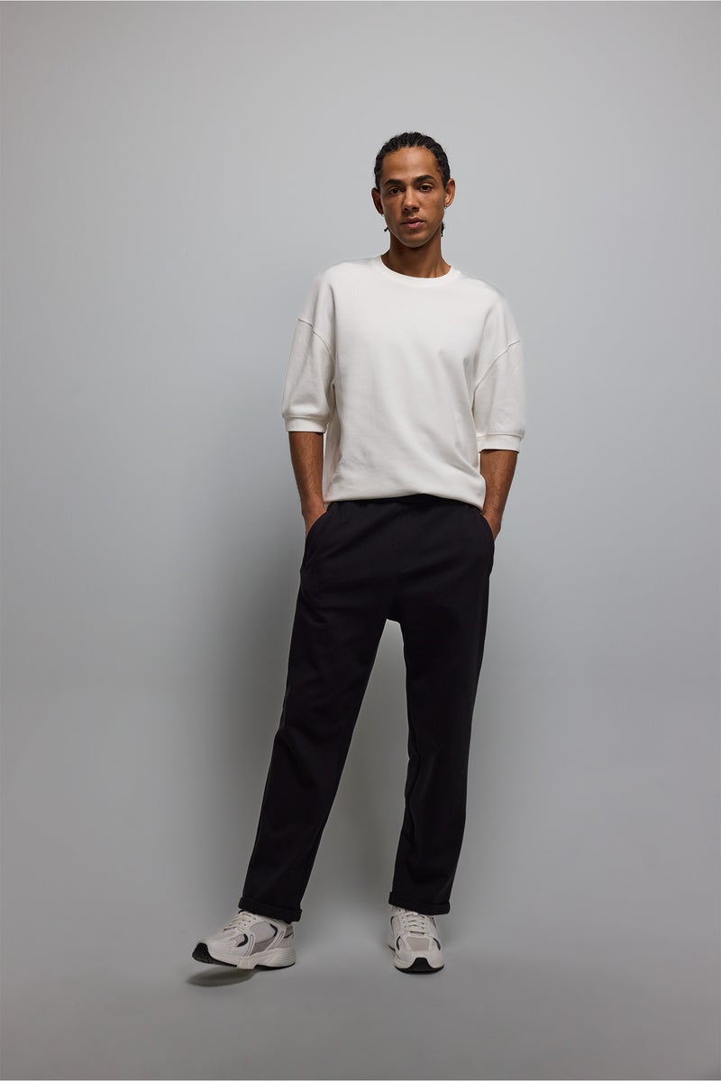 DeFacto Black Man Standard Fit Jogger Sweatpants Casual - Image 1